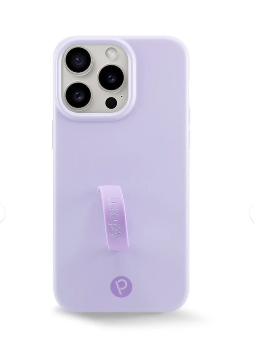 iPhone 15 Pro Max Lilac Loopy Case